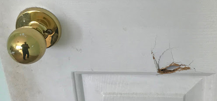 interior door hole repair Westmont